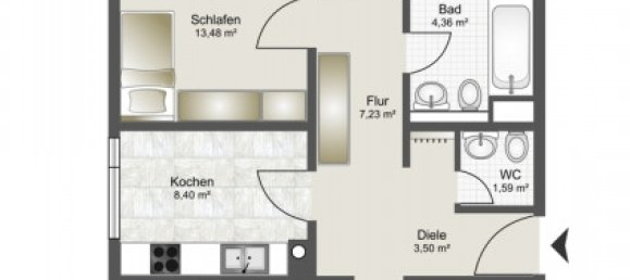 2 chambres Appartement à Munich, Germany No. 124467 2