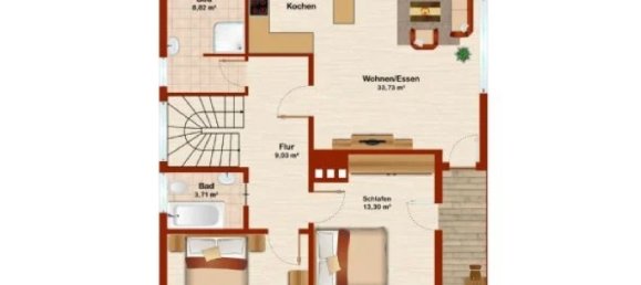 5 chambres Maison de ville à Weilheim-Schongau, Germany No. 117489 6