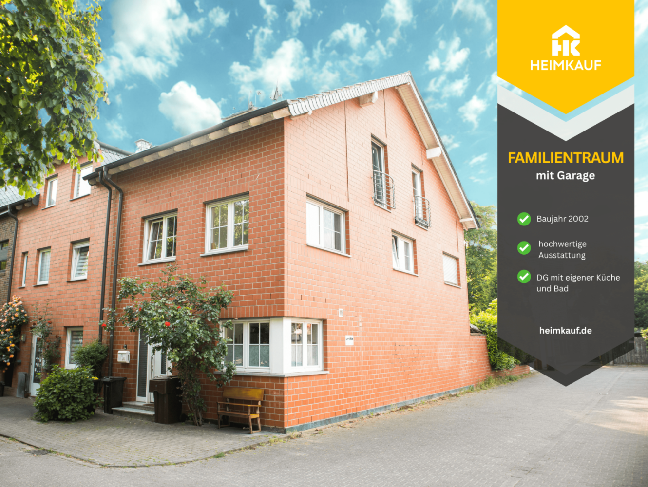 Таунхаус с 5 комнатами в Мёнхенгладбах, Германия № 264429