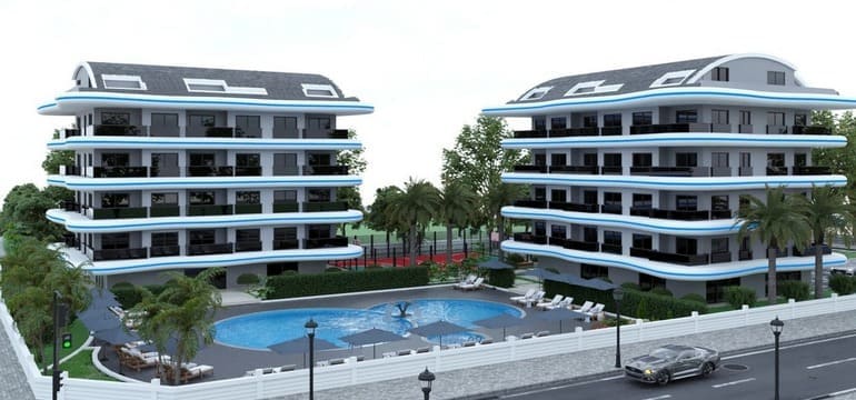 Apartment 1+1 in Okurcalar, Turkey No. 30475