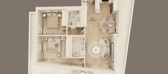 2 Schlafzimmer Wohnung in Voula, Greece, Nr. 104818 11