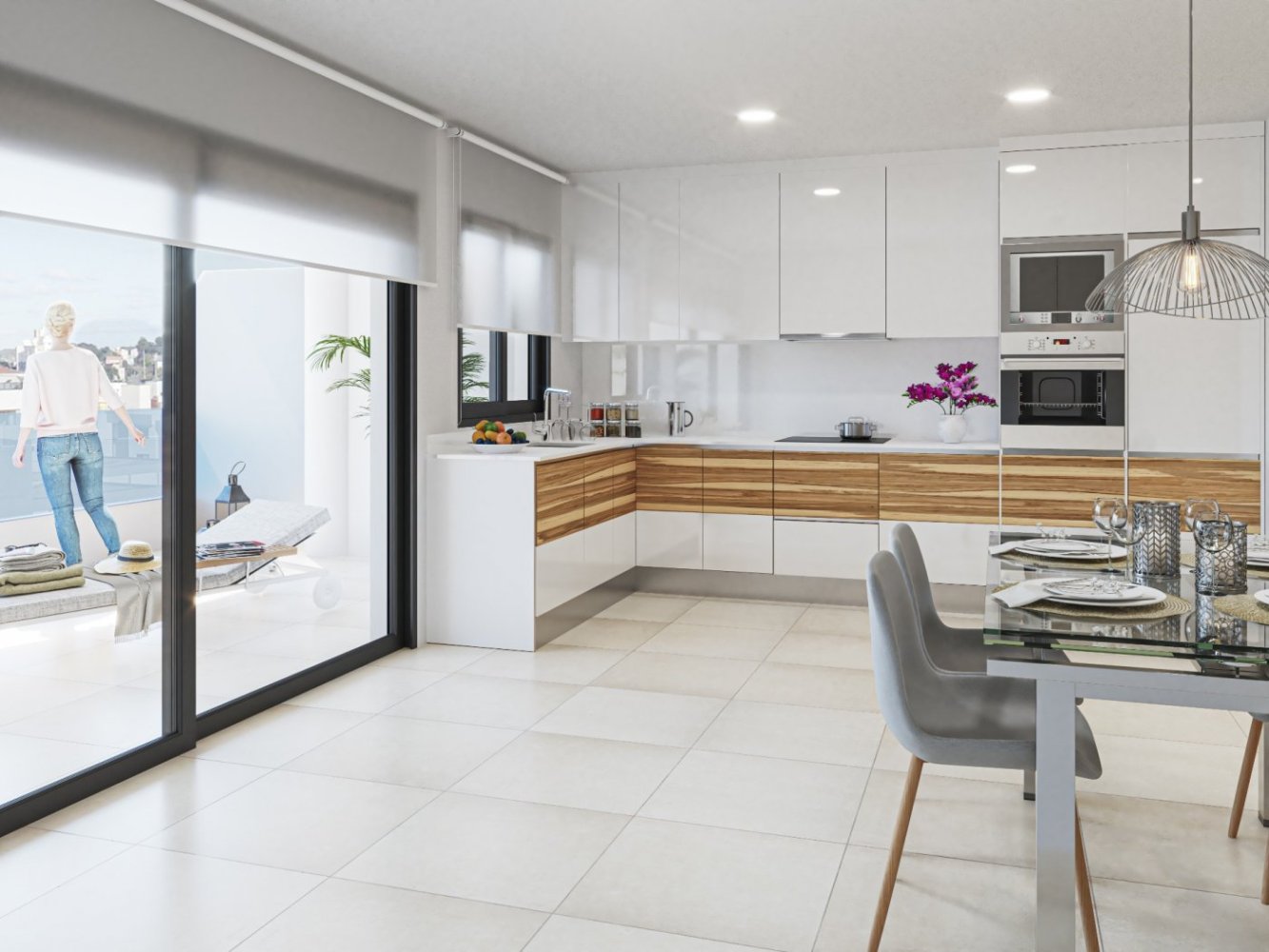 3 غرف نوم بانتهاوس في Guardamar del Segura, Spain رقم 9304