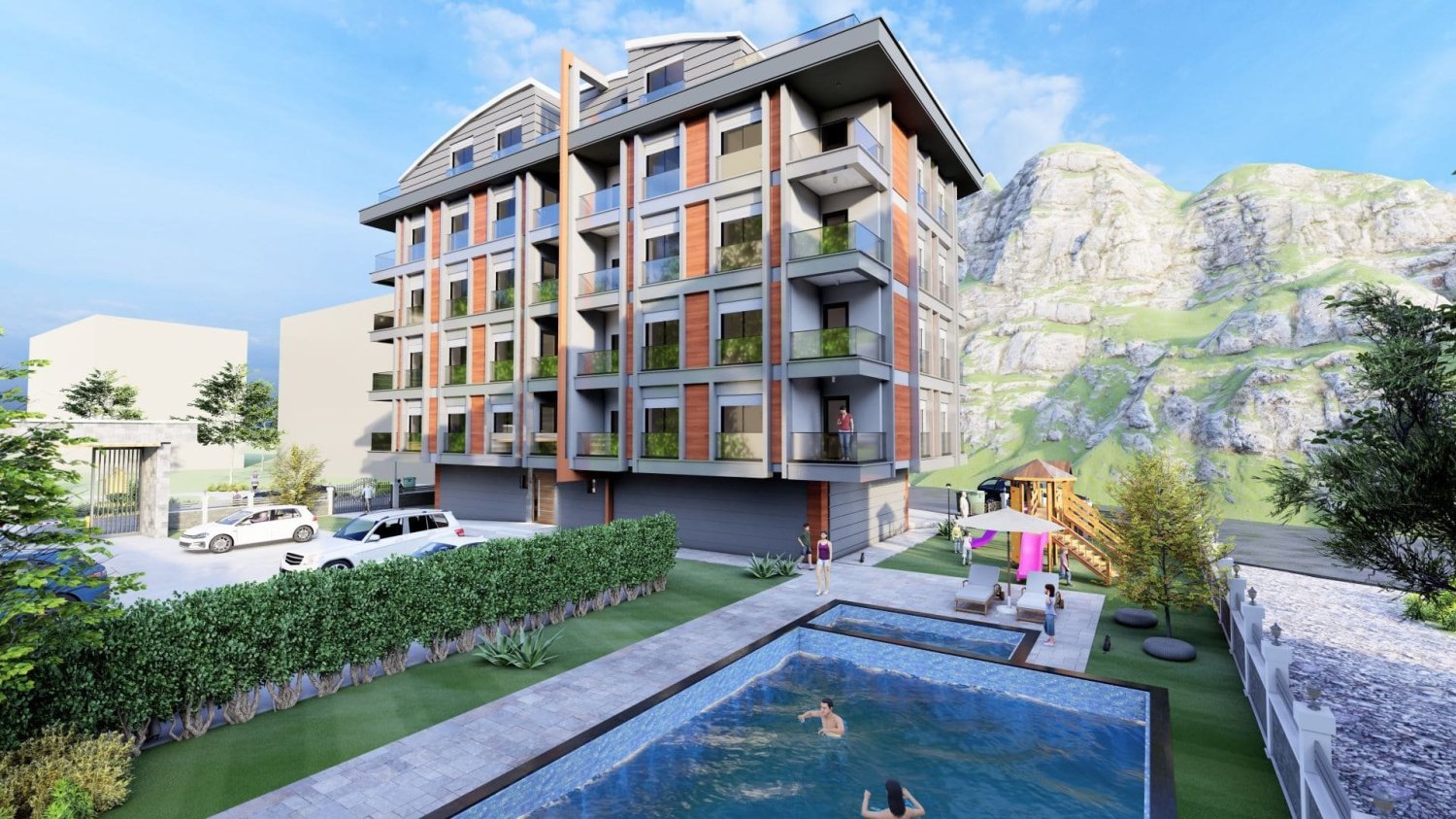 Apartamento de 2+1 en Antalya, Turkey No. 23235