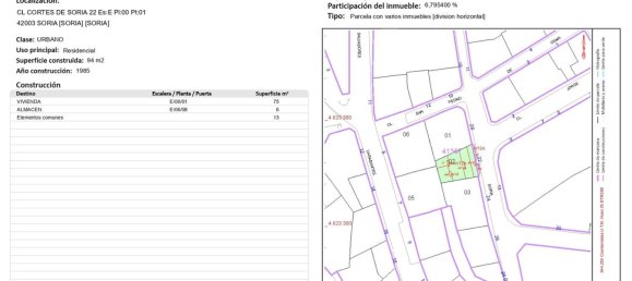 عقار تجاري في Soria, Spain 94متر مربع رقم 78712 3