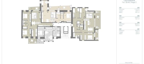 2 rooms Apartment in Wieden, Austria No. 2875 6