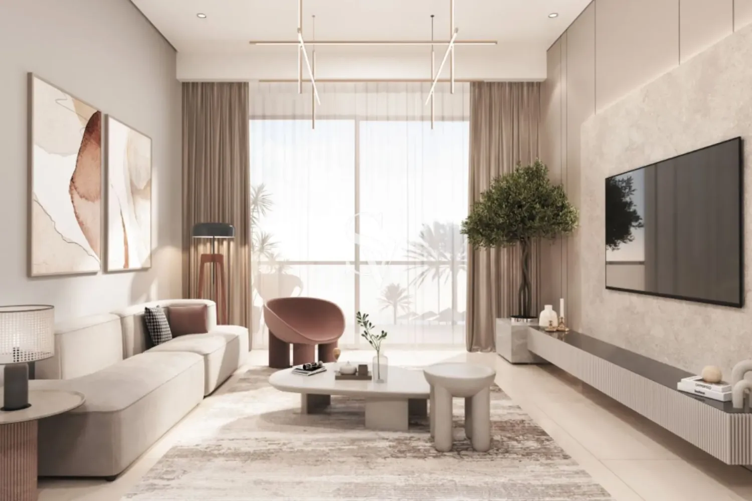 1 dormitorio apartamento en venta en Arjan, Dubai, UAE № 191795