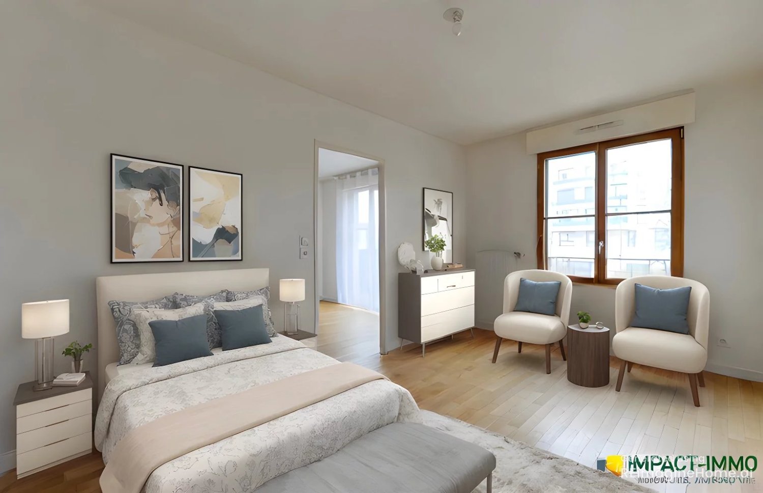 1 غرف نوم شقة في Rueil-Malmaison, France رقم 117925