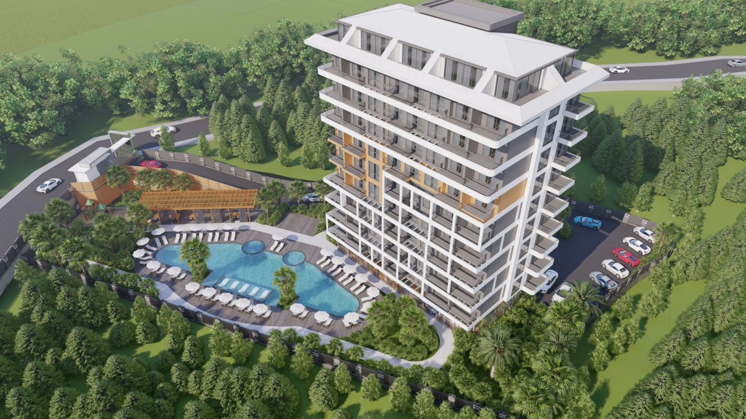 Apartamento de 2+1 en Tosmur, Turkey No. 14252