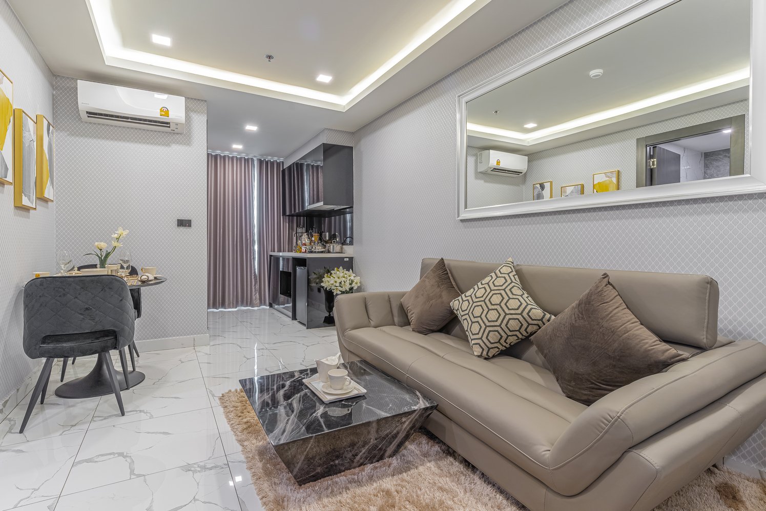 2غرفة شقة في Pattaya, Thailand رقم 62756