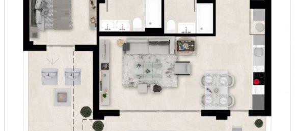 Apartamento de 3 dormitorios en La Quinta, Spain No. 2907 27