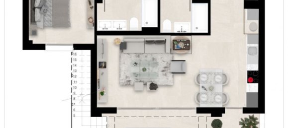 Apartamento de 3 dormitorios en La Quinta, Spain No. 2907 28