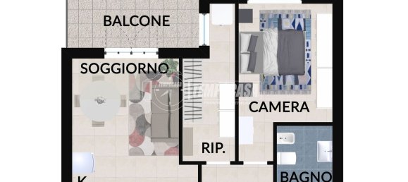 Apartamento de 2 divisões em Fermo, Italy N.º 274908 2