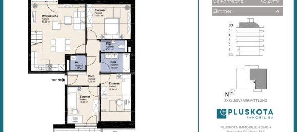 4 rooms Duplex in Favoriten, Austria No. 227351 27