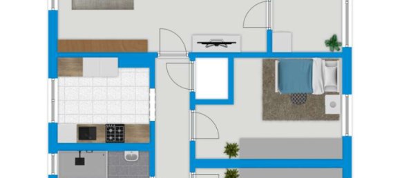 2 غرف نوم شقة في Essen, Germany رقم 114663 12