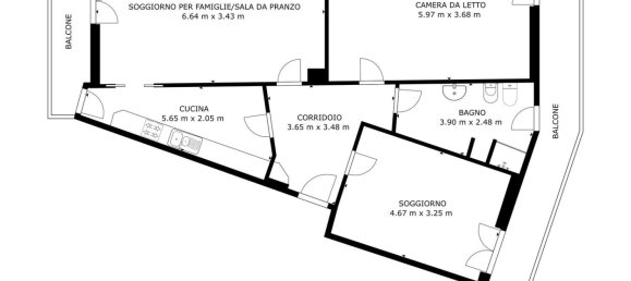 4 rooms Apartment in Finale Ligure, Italy No. 291989 25