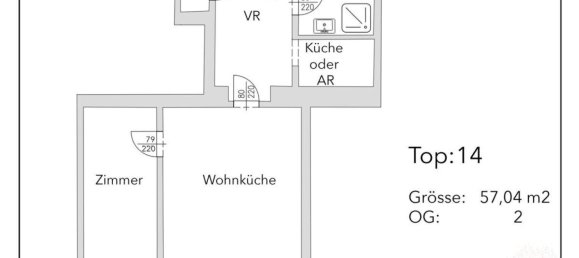 2 rooms Apartment in Margareten, Austria No. 168495 5