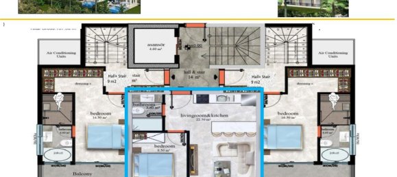 2 rooms Villa in Kestel, Turkey No. 9999 10