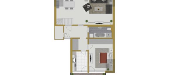 2 chambres Duplex à Duisburg, Germany No. 112206 13