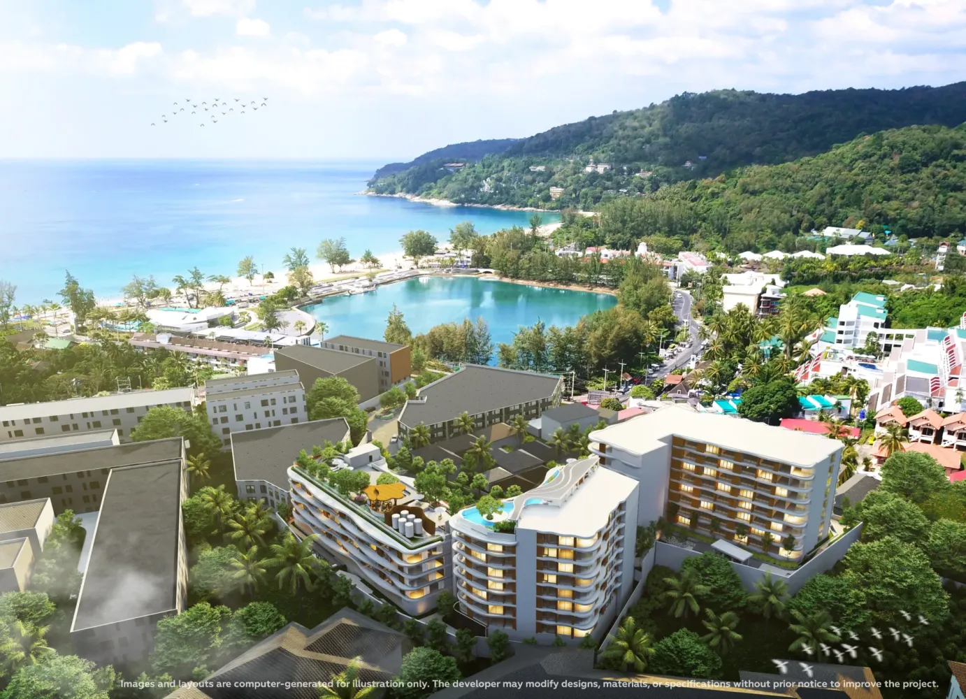Apartamento T2 em Phuket, Thailand N.º 80661