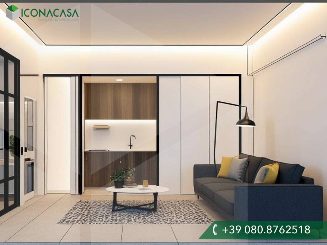 Apartamento de 2 divisões em Bari, Italy N.º 18318