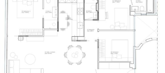 3 rooms Apartment in Barcelona, Spain No. 403 14