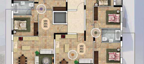 3 غرف نوم شقة في Limassol, Cyprus رقم 18297 7