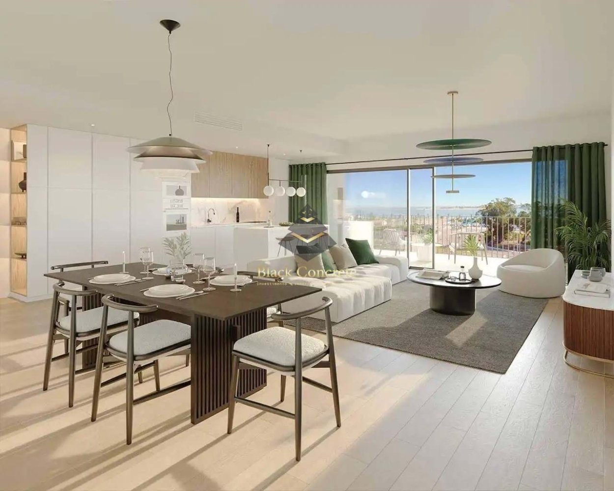 3 غرف نوم شقة في Seixal, Portugal رقم 126201