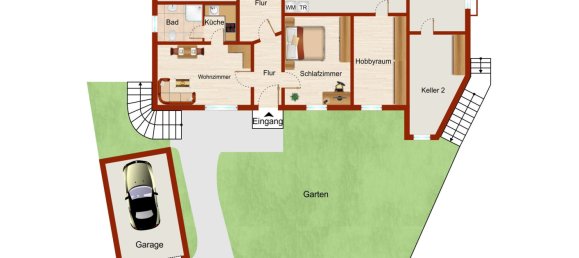 4 chambres Maison de ville à Rems-Murr-Kreis, Germany No. 283243 34