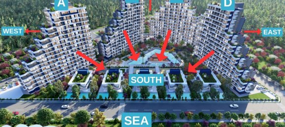 Wohnung 1+1 in Mersin, Turkey, Nr. 16526 13