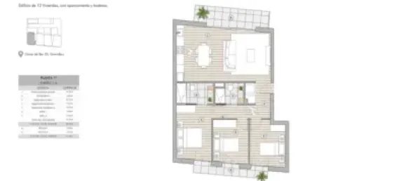 3 Schlafzimmer Wohnung in Granollers, Spain, Nr. 174891 2