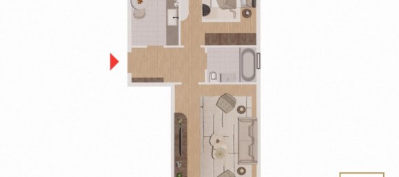 2 غرف نوم شقة في Freising, Germany رقم 260578 10