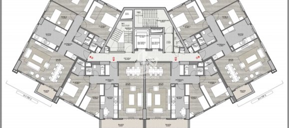 Apartamento 2+1 em Istanbul, Turkey N.º 4568 13