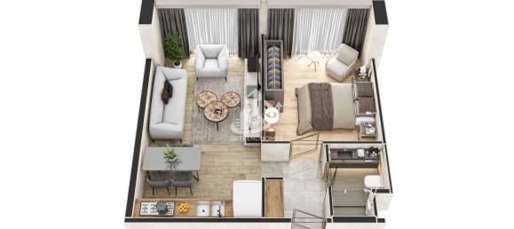 Apartamento 2+1 em Istanbul, Turkey N.º 4568 12