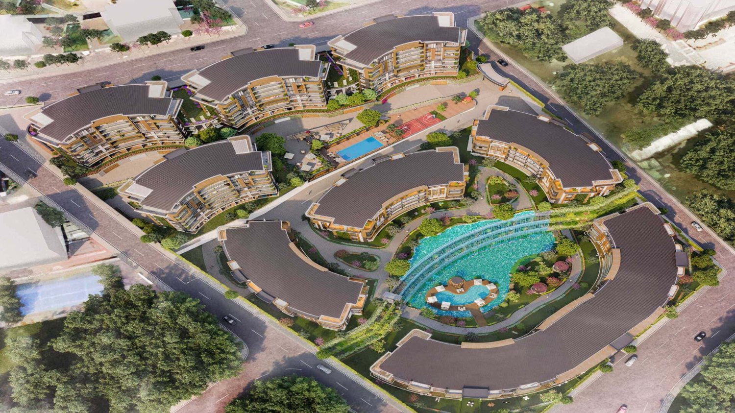 Appartement 2+1 à Zeray Perla 2, Izmit, Turkey No. 35196