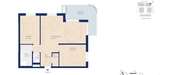 3 rooms Commercial property in Liesing, Austria No. 650 2