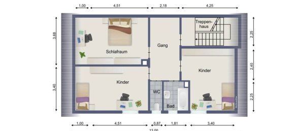 5 Schlafzimmer Stadthaus in Karlsruhe, Germany, Nr. 356963 31