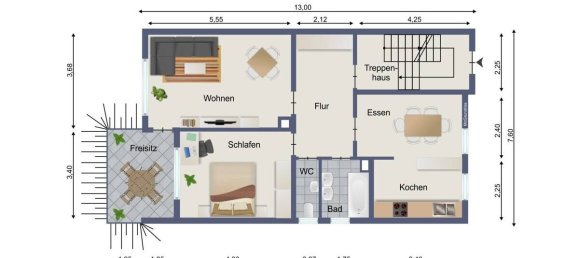 5 Schlafzimmer Stadthaus in Karlsruhe, Germany, Nr. 356963 29