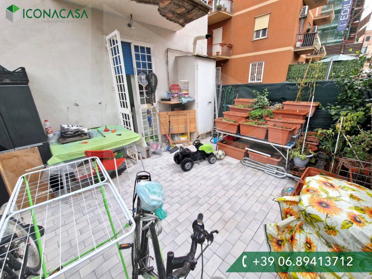 Apartamento de 2 divisões em Rome, Italy N.º 34085