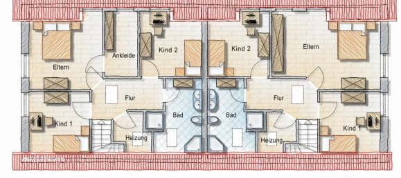 Таунхаус с 8 спальнями в Leer, Германия № 325355 20