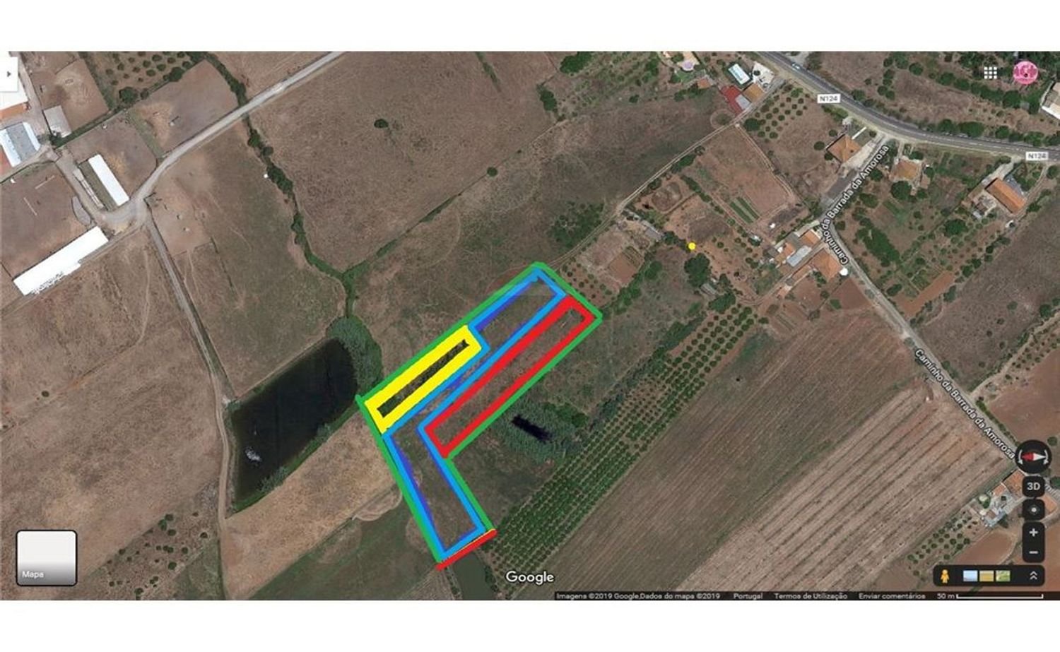 Terreno em São Bartolomeu de Messines, Portugal 1920 m² N.º 38998