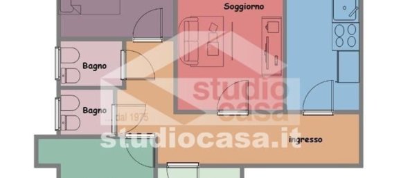 4-salle Appartement à Opera, Italy No. 314170 32