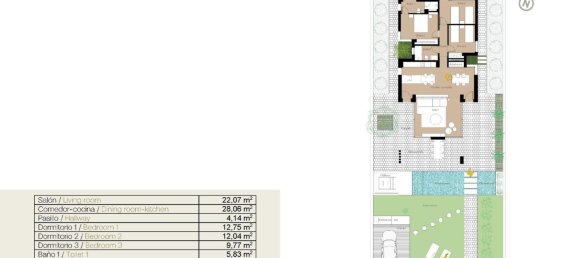 3 dormitorios villa en venta en San Fulgencio, Alicante, Comunidad Valenciana, Spain № 365263 19
