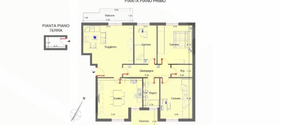 4-Zimmer Wohnung in Bari, Italy, Nr. 29093 34