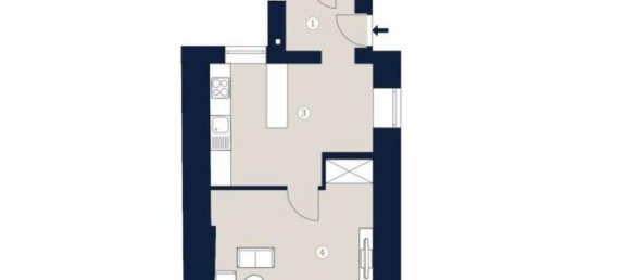 2-Zimmer Wohnung in Neubau, Austria, Nr. 57621 7