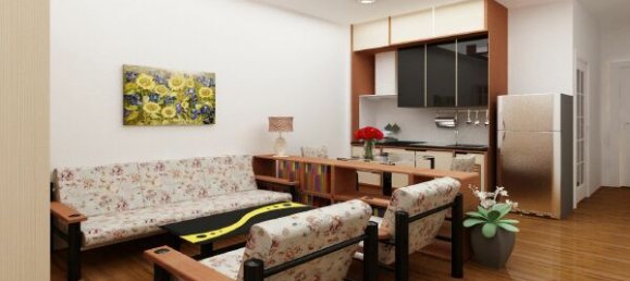 Квартира с 1 спальней в Хоанкьем, Вьетнам № 6711 2