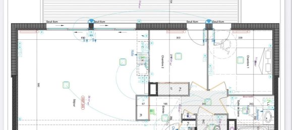 Квартира с 2 спальнями в Мессери, Франция № 204531 11