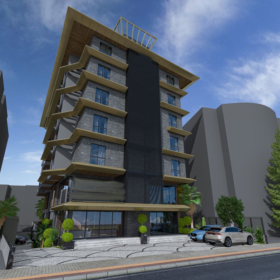 شقة 1+1 في Alanya, Turkey رقم 4238