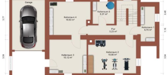 5 bedrooms Townhouse in Kaiserslautern, Germany No. 363002 17