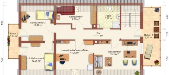 5 bedrooms Townhouse in Kaiserslautern, Germany No. 363002 19