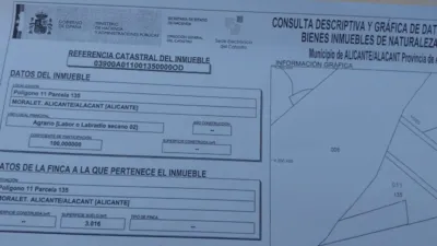 Земельный участок в Моралет, Испания № 135783